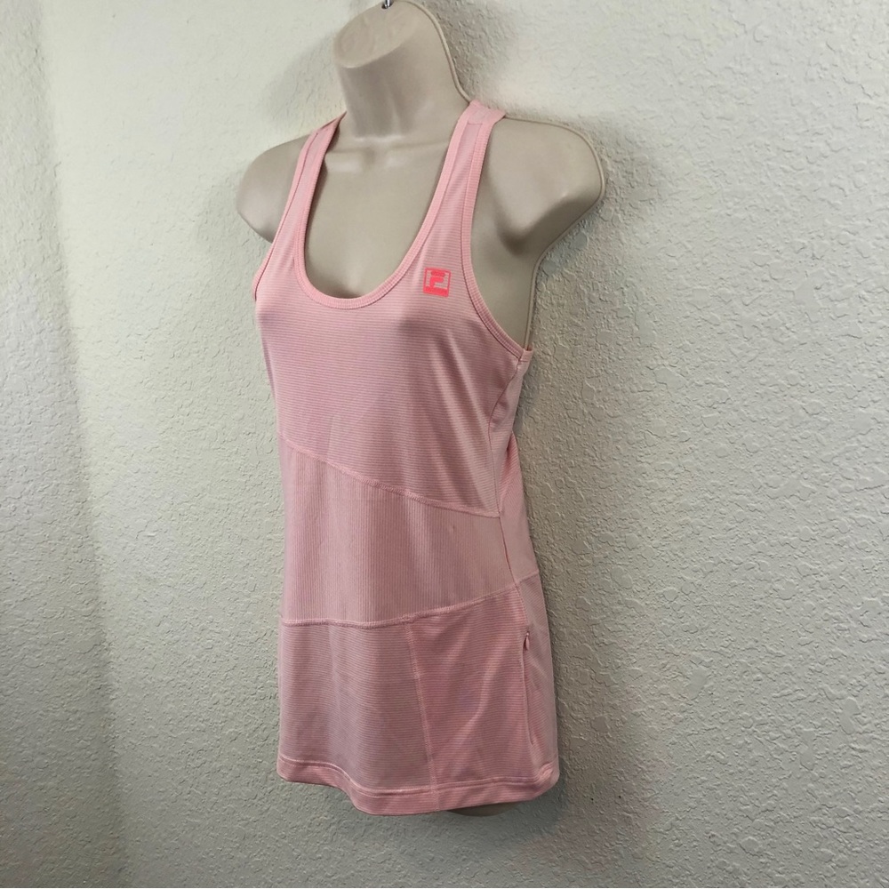 Fila Pink Activewear Racerback Tank Top - Picture 3 of 16